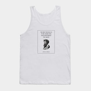 Marcus Aurelius Stoic Quote Tank Top